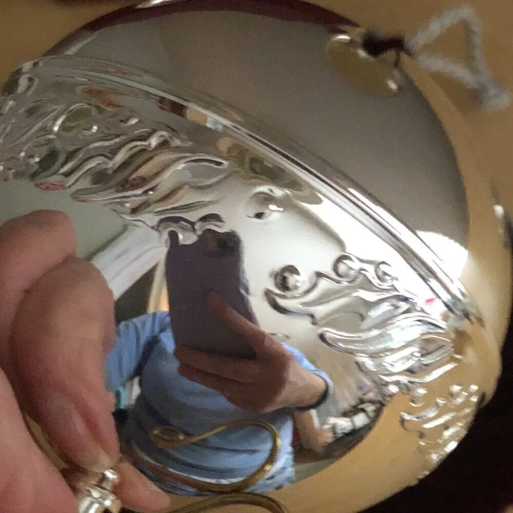 Vintage 2005 Wallace Silversmiths Silver Sleigh Bell - 35th Anniversary Edition